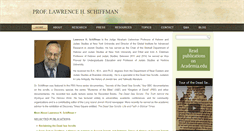 Desktop Screenshot of lawrenceschiffman.com
